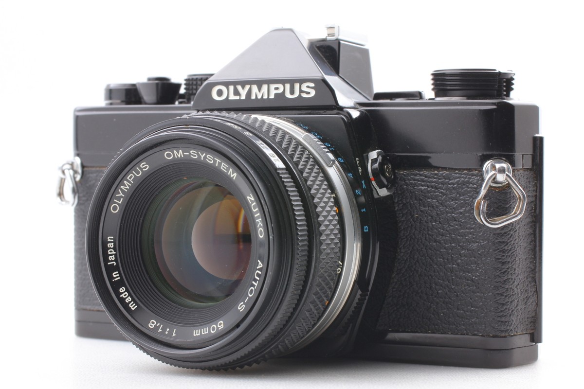 Exc+5] Olympus OM-1 SLR 35mm Film Camera + Zuiko Auto-S 50mm