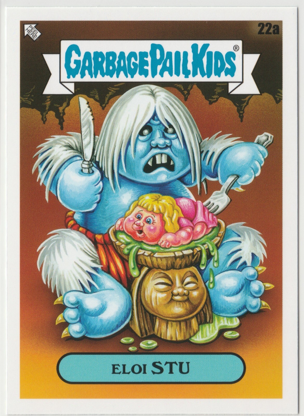 Eloi Stu #22a Garbage Pail Kids GPK 2023 Intergoolactic Mayhem Trading Card