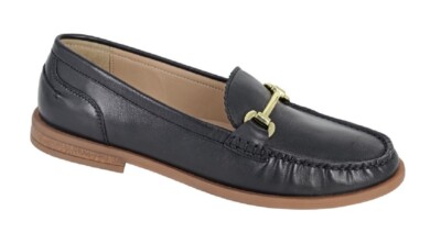 Cipriata Nicolosa L617 Damen Leder Trense Bar Saddle Slipper Freizeit Halbschuh
