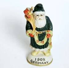 VTG MEMORIES OF SANTA 1908 Christmas 5" Figurine 1986 St. Nicholas EXC!