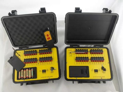 24Cues Fireworks Firing System Remote Control Fire Control Equipment For Wedding