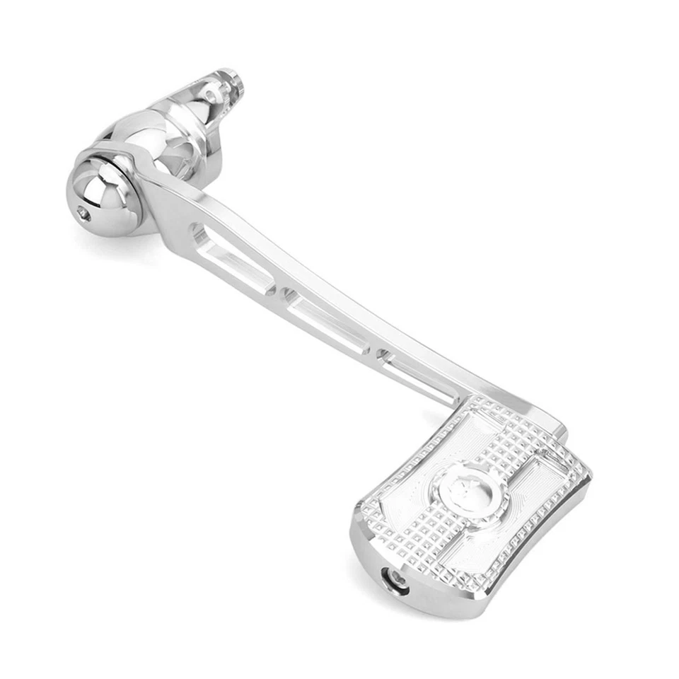 Chromed Brake Arm Kit Shift Lever W/ Pegs Skull head For Harley Touring 08-13 Foto 3 de 4
