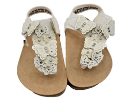 Butterfly Sandals toddler size7 NEW with tags