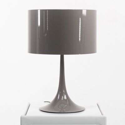 2020 Spun Table Lamp T1 in Halogen Mud by Sebastian Wrong for Flos 2x Available