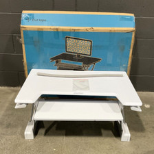 Ergotron WorkFit-T Sit-Stand Adjustable Desktop Workstation 33-397-062 READ