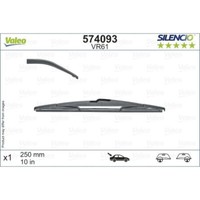 Wischerblatt 250MM Silencio Jeep Compass, Suzuki Swift V, Toyota Yaris, Aygo 12.