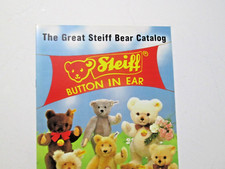The Great Steiff Bear Catalog Button In Ear Catalog Catalogue Germany 1985 NOS