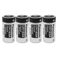 4 Panasonic CR123A Cr123 CR 123 Lithium Batteries EXP 12/2028