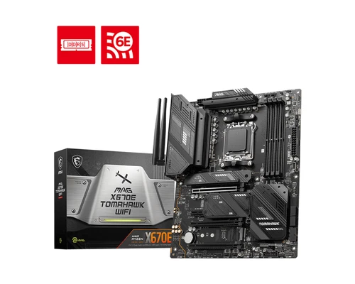 MSI MAG X670E TOMAHAWK WIFI, AMD X670, S AM5, DDR5, SATA3, PCIe 5.0, 4x M.2, 2.5