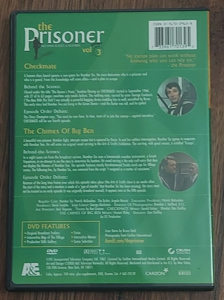 The Prisoners Set 2 - DVD - 2-Disc Set 4 Episodes VERY GOOD - Image 4 of 4