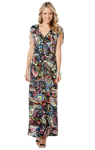 fit and flare plus size midi dresses On the Town Fitted Flare Midi Dress main image 1