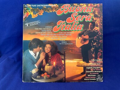 alte LP Schallplatte diverse Interpreten Buona Sera Italia von Ariola