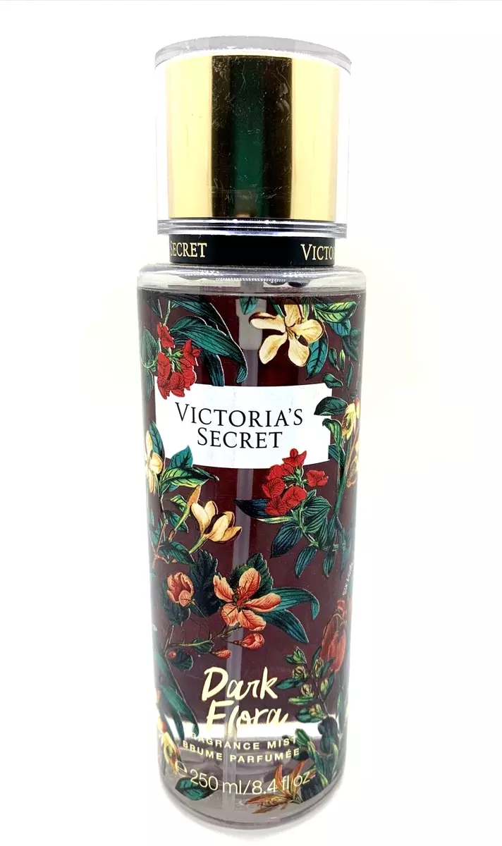 Victoria's Secret DARK FLORA Fragrance Mist Body Spray Full Size 8.4 oz  Women