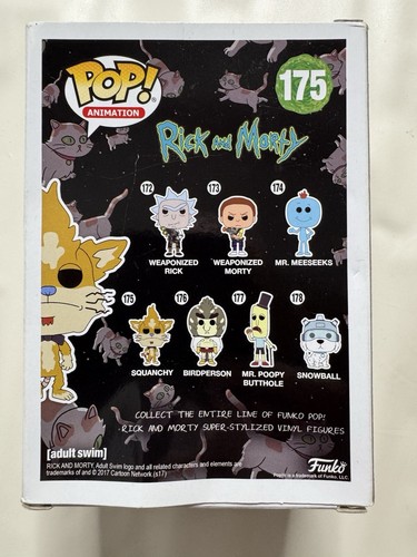 Squashy Funko Pop Rick & Morty Vinyl Figure 175 - Picture 3 of 6