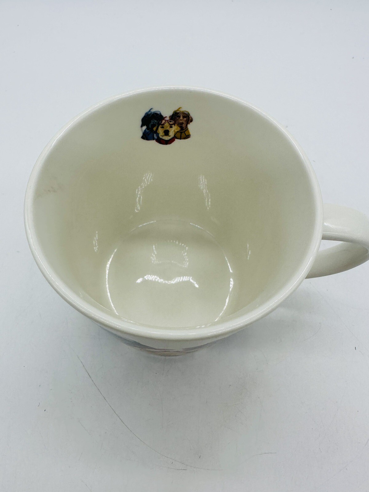 PPD Two Can Art Three Dogs with Snorkels Mug Labradors Bone China