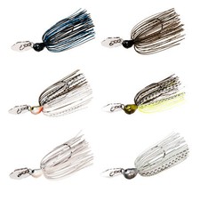 Z-Man Jackhammer ChatterBait StealthBlade Clear Blade 1/2 & 3/8 oz Vibrating Jig
