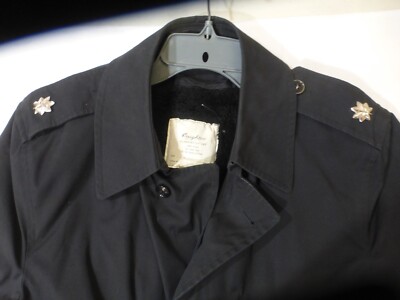 Vintage U.S. Military All Weather Coat w/Lining & Rank Vintage U.S. Military All Weather Coat w/Lining & Rank