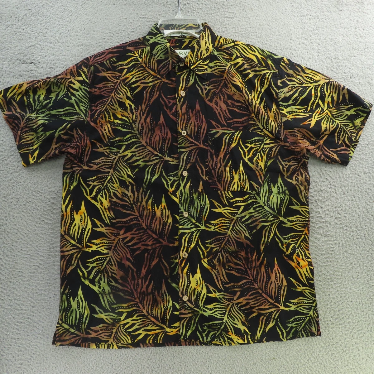 Camisa Hawaiana De Verano Para Hombre De Manga Corta Para Playa, Divertida Camisa Caribeña Con Botones Para Golf, Tropical, Casual, Gráfico, Rojo -, XX-Large