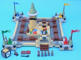 LEGO 3862 - Hogwarts - Harry Potter Game - 2010 - complete