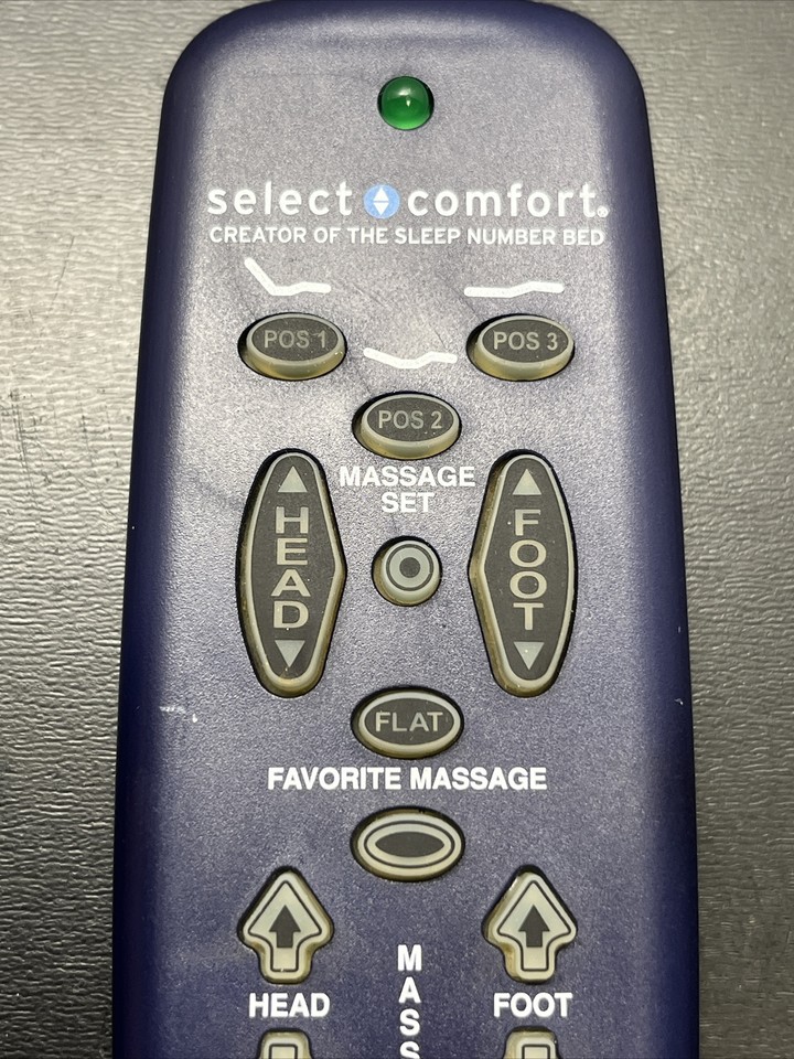 Select Comfort Sleep Number Bed Precision Comfort Remote Control