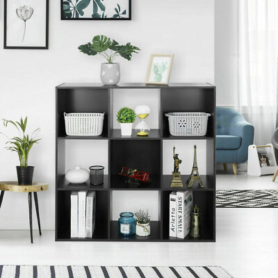 Storage Clothes Storage Bookshelf Toy Storage Cabinet Organizer 9 Cube 