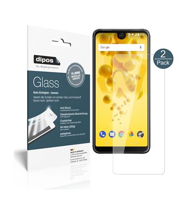 Pour Wiko Y60 Verre Trempé d'écran Protection Écran Film Protecteur Wiko Y60 (2 Pack