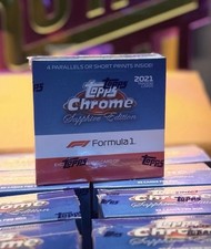 2021 Topps Formula 1 Chrome Hobby Racing Checklist