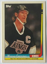 WAYNE GRETZKY, 1991-1992 TOPPS 