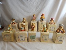 CHERISHED TEDDIES LOT OF 10 With Boxes Wedding Christmas Thanksgiving F-CTB
