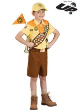 Deluxe Disney UP Russell Costume for Boys SIZE S NEW