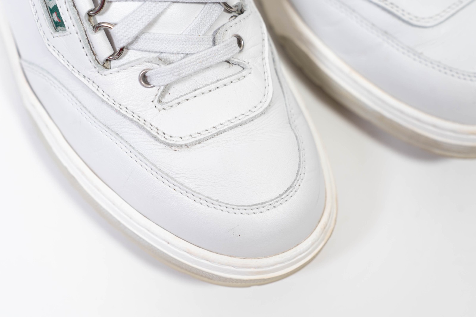 Mephisto Match Runoff Men's White Leather Walking Sneakers 9.5 image 9