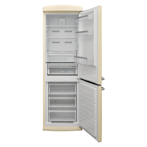 REX® Retrò Frigocongelatore TwinTech® RCTF33/19C | 190.1cm Bianco Panna - Foto 1 di 7
