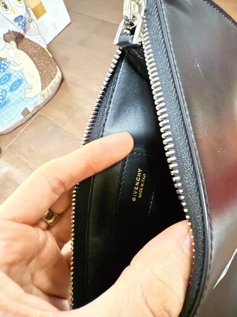 GIVENCHY black clutch bag thumbnail 2