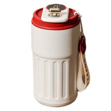 450ML Smart ThermosBottle Digital LED Temperature Coffee Mug Stainless1049