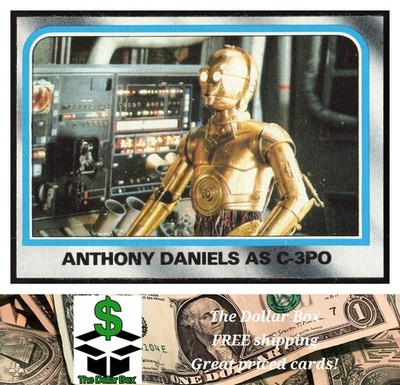 1980 Topps Star Wars: The Empire Strikes Back #227 Anthony Daniels as C-3PO