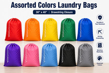 Large Laundry Bags - Assorted Colors - 30 X 4...