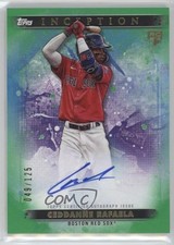 2024 Inception Base Rookie and Emerging Stars Green Ceddanne Rafaela Auto RC