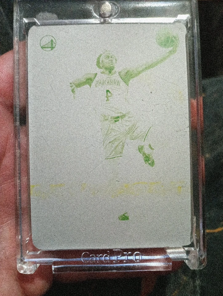 2021-22 Panini Mosaic Moses Moody Yellow Printing Plate 1/1 Card #211 - Image 2 of 4