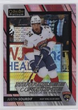 2023 O-Pee-Chee Platinum Marquee Rookies Red Prism /199 Justin Sourdif #239 1l4x