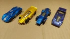 Hot Wheels Redline 1970 Sizzlers Mark IV,Double Boiler, Indy Eagle & Spoil Sport