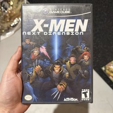X-Men: Next Dimension (Nintendo GameCube, 2002) W/ Manual & Registration Card