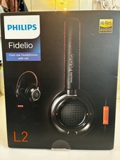 Philips Fidelio L2 Headphones semi-open back headphones. Rare. Boxed.