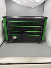 Rare Matco Revel X Miniature Tool Box With Wheels Black/Green