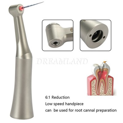 Dental Contra Angle 6:1 Endo Endodontic Low Handpiece Fit Dentsply NSK Motor