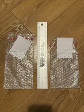 Clear Bubble Wrap Bag /Pouch with Plain Flap - Size: 135mm x 175mm ) -100 pk