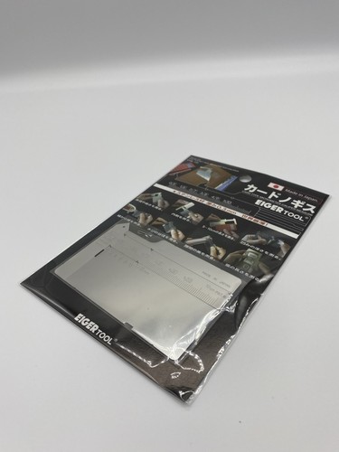 EIGER TOOL CARD TYPE CALIPER MEASURE STAINLESS (1~100mm) TYK-10 Made in Japan - Picture 12 of 12
