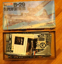 Vintage 1977 Monogram B-29 Superfortress 1:48...