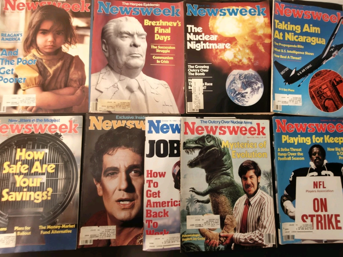 Newsweek Weekly Magazines 1980-1999 for sale | eBay
