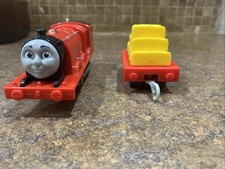 Thomas & Friends Trackmaster 2020 James Not Working With Hay Cargo Car