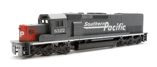 ATHEARN "HO" SPURWEITE SOUTHERN PACIFIC LINES SCHWARZE DIESELLOK EMD 8322 | Zustand: Used
